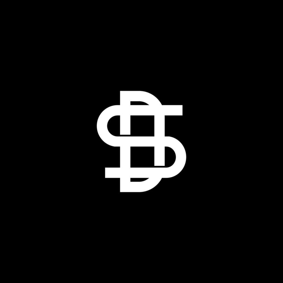 GS   letter original monogram logo design vector