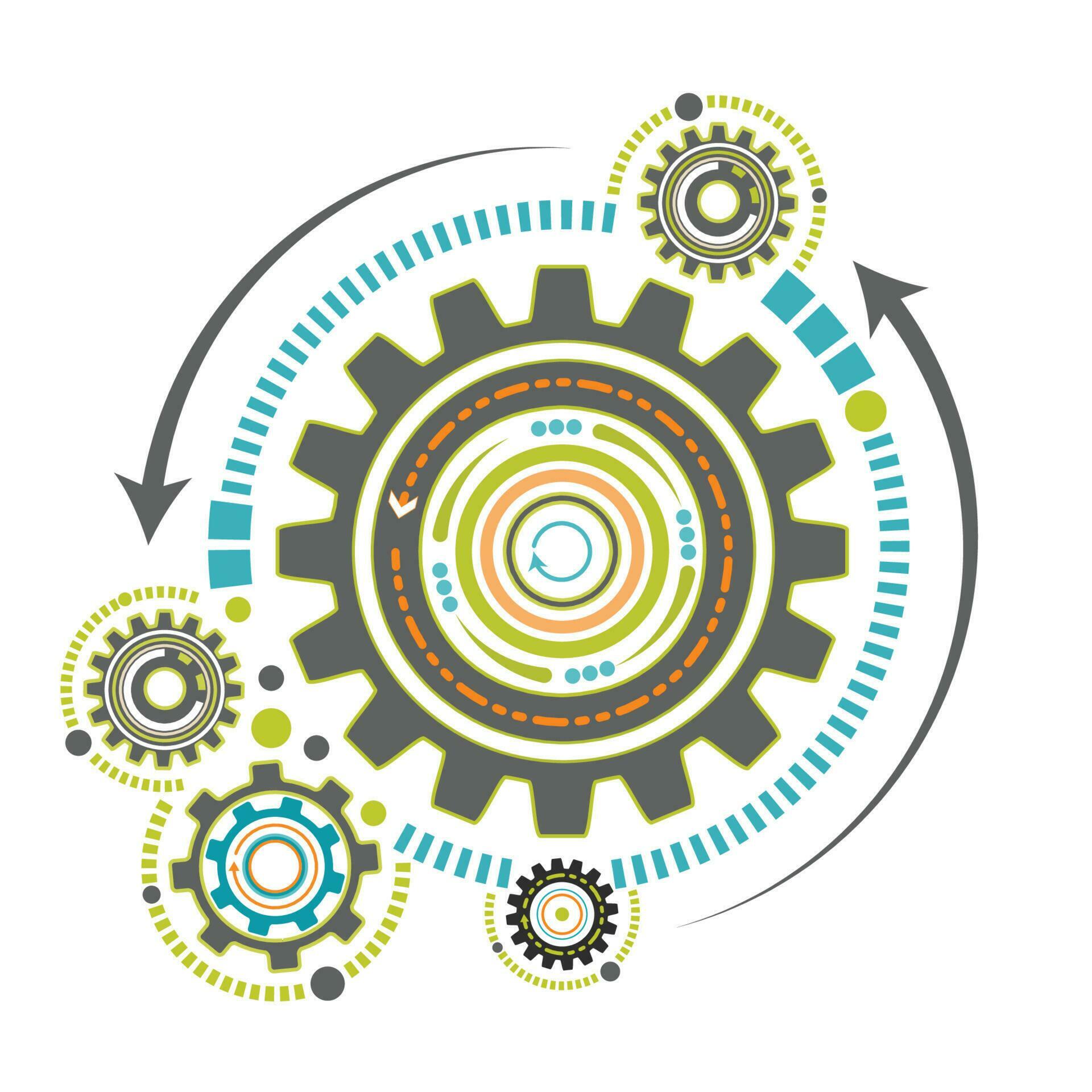 work optimization concept vector illustration background 23894502 ...