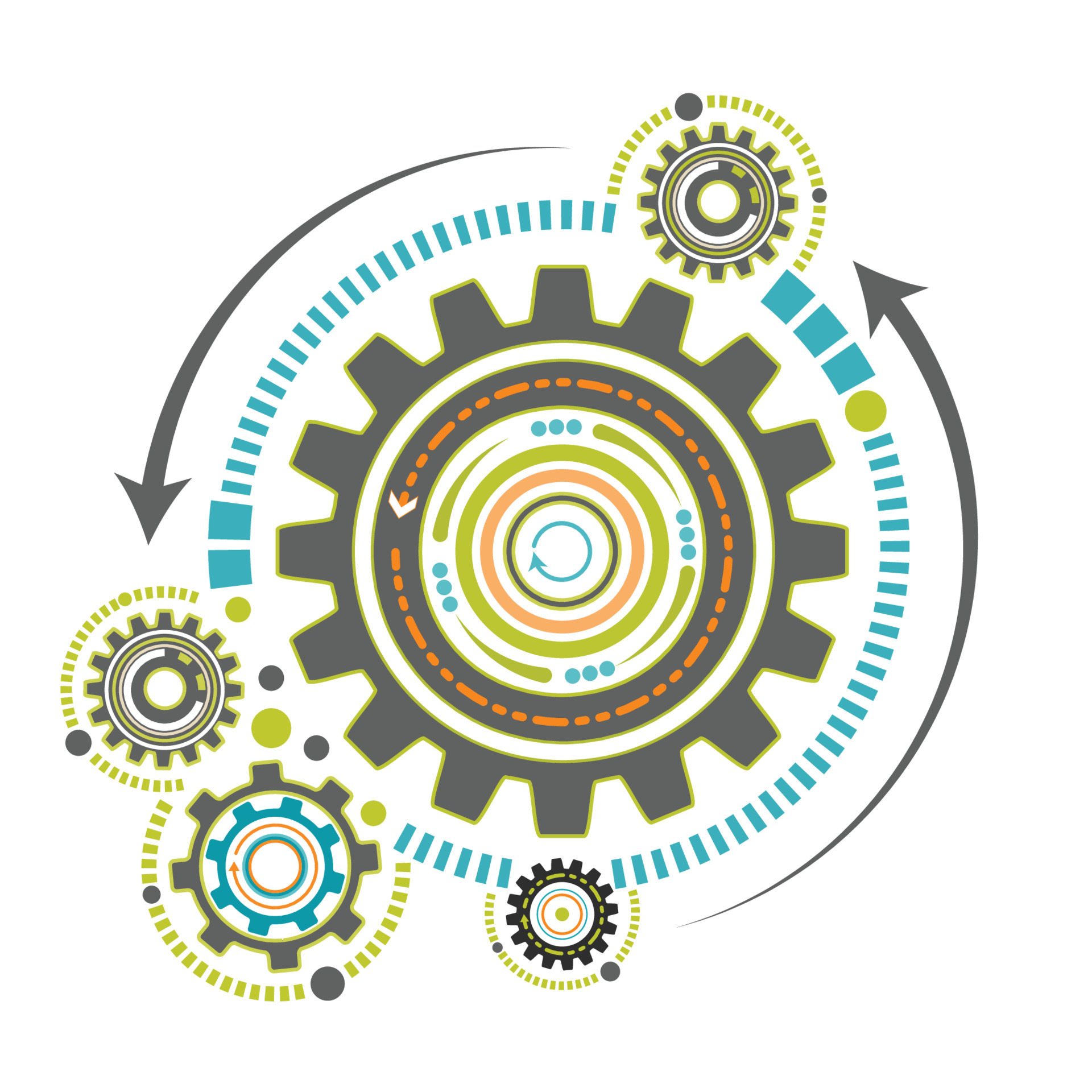 work optimization concept vector illustration background 23894502 ...