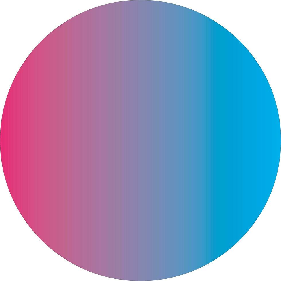 rosado y azul degradado circulo vector