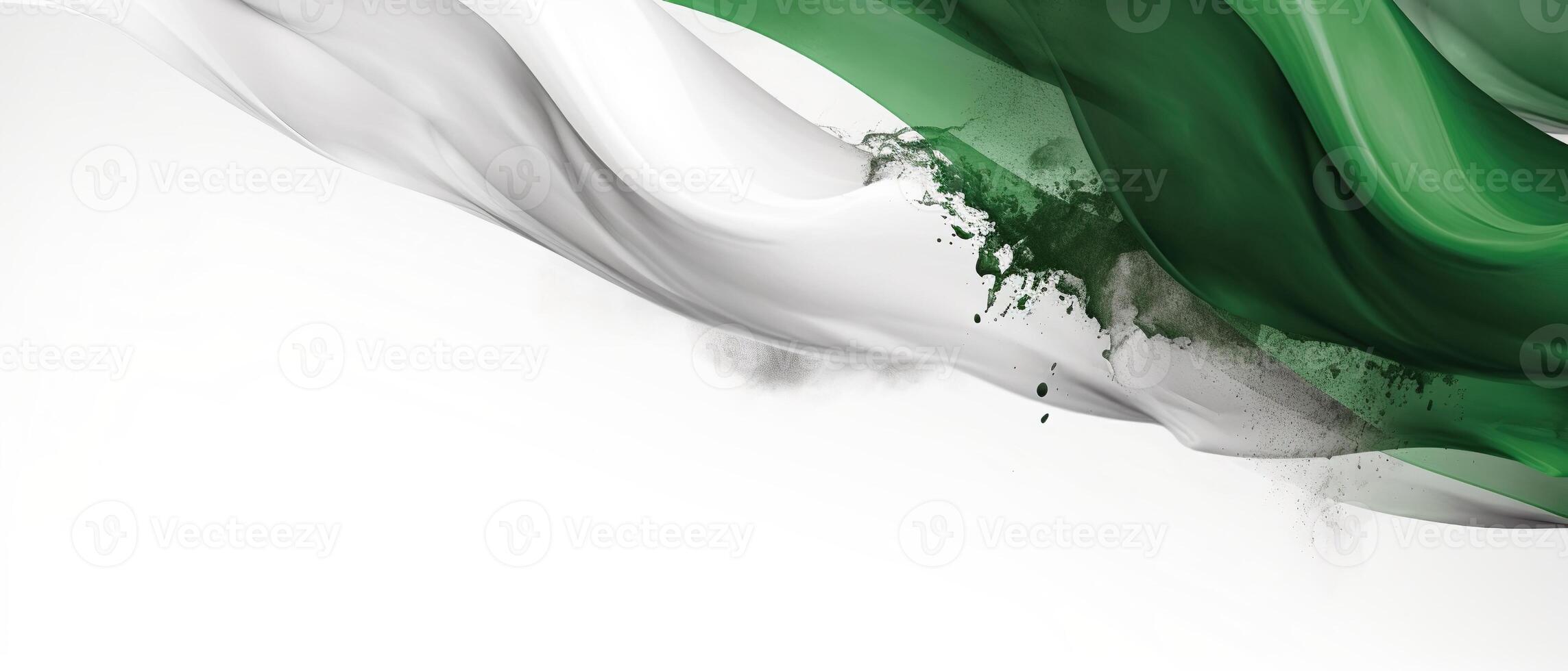 Banner for the independence or republic day of Nation. 3d brush stroke. . photo