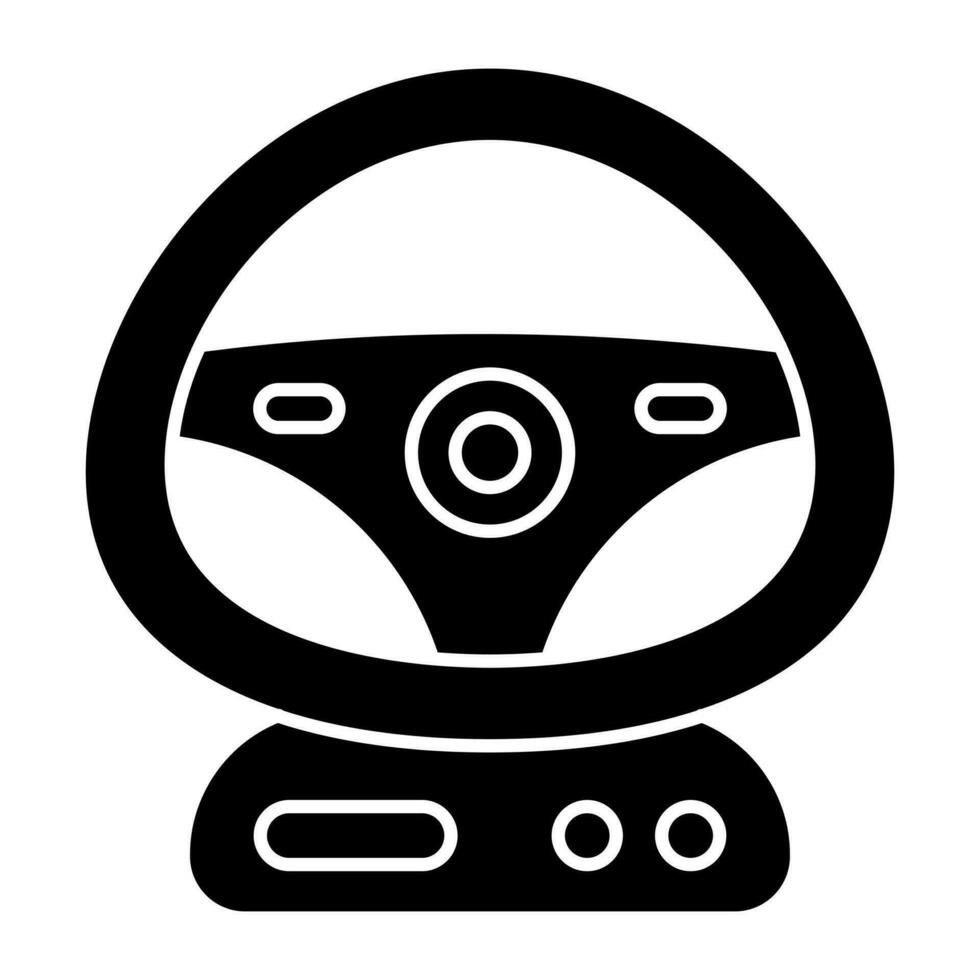 Modern design icon of steering vector