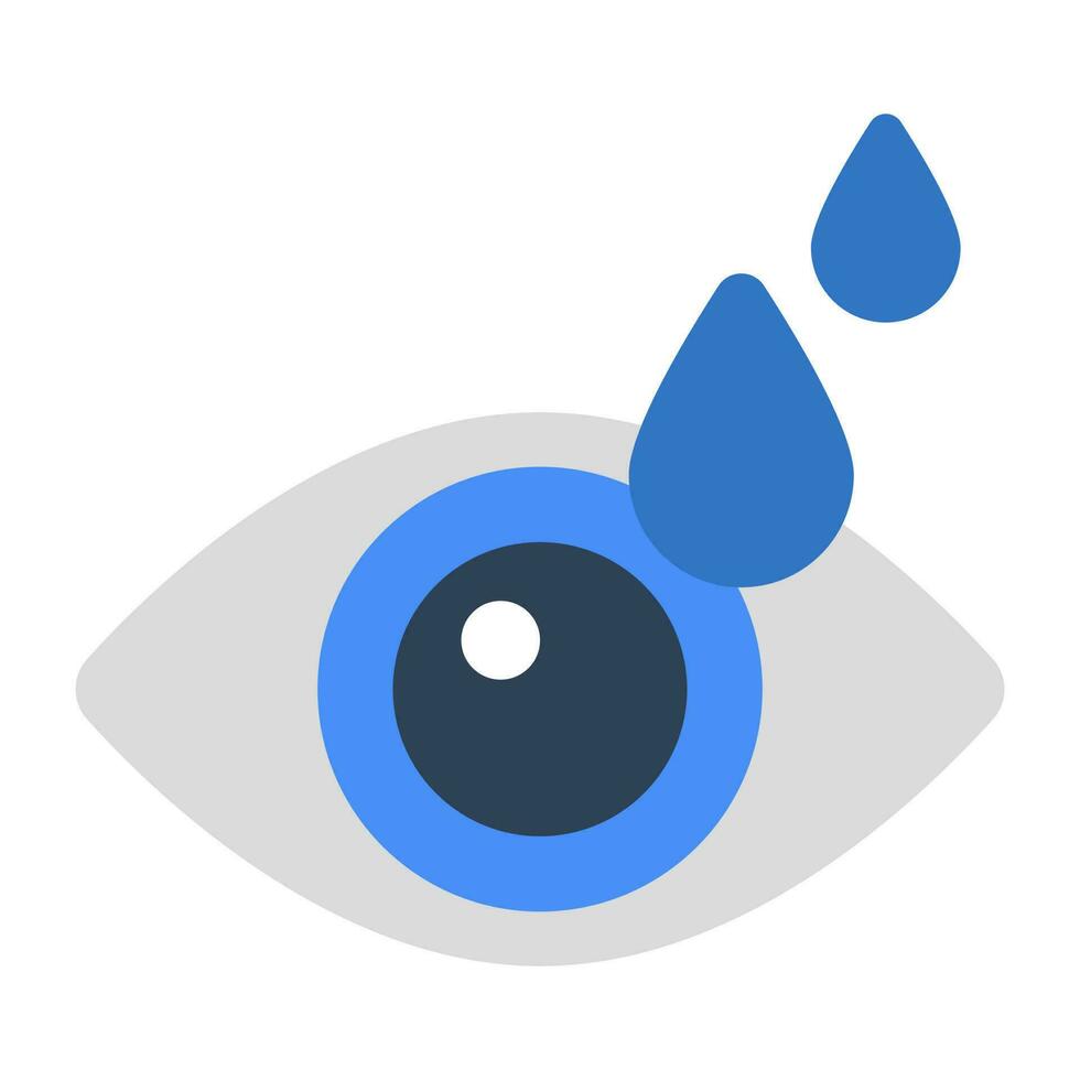 Modern design icon of eye drops vector