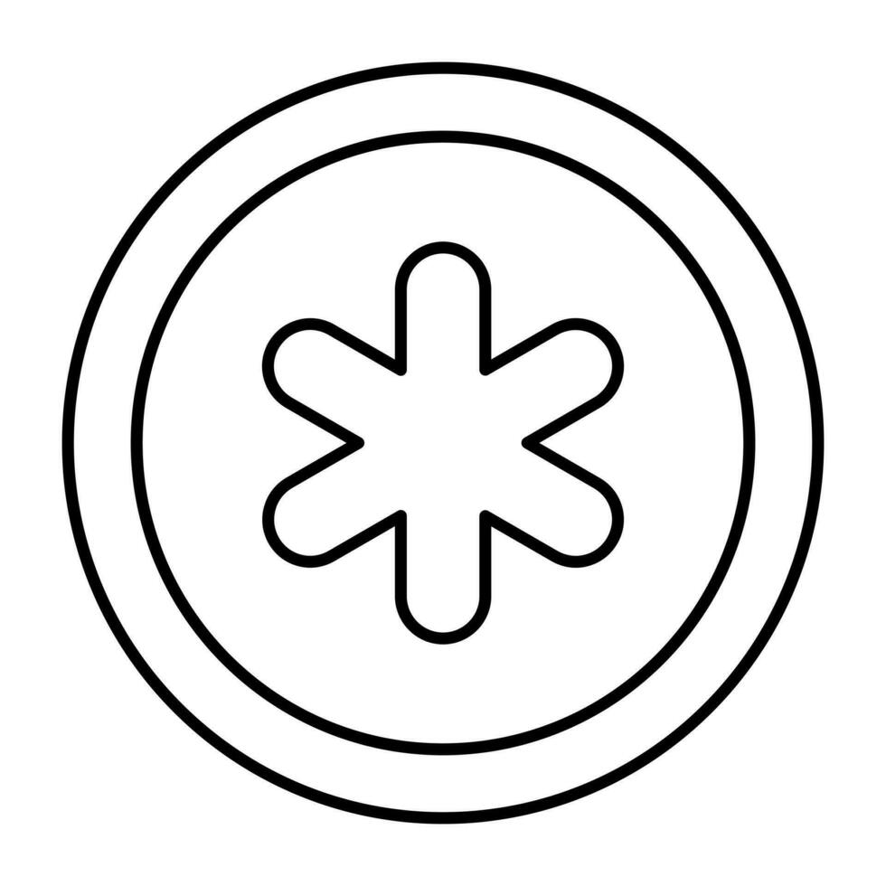 Modern design icon of medical sign vector