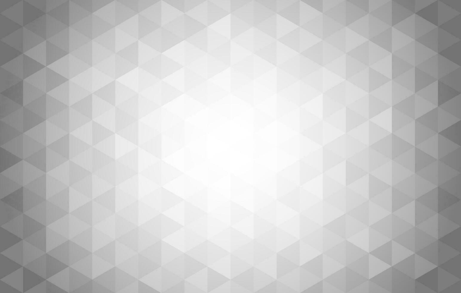 Triangle shape and diamond shape. Gradient white fade to gray. Abstract background pattern. Texture design for publication, cover, poster, brochure, flyer, banner, wall. Vector illustration.