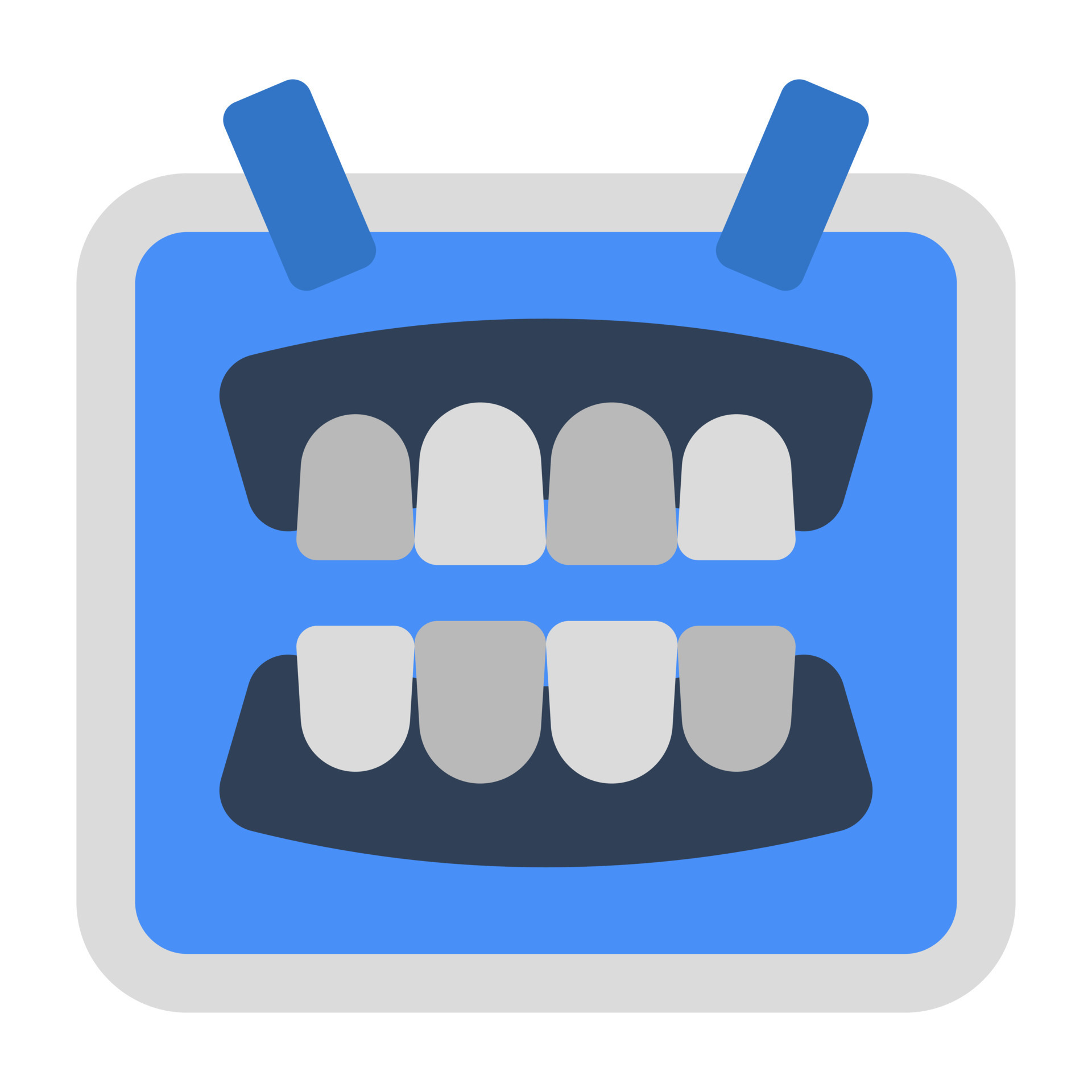 Trendy vector design of teeth gum 23895427 Vector Art at Vecteezy