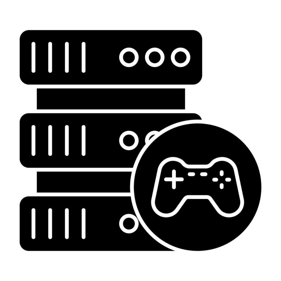 A unique design icon of game server 23895451 Vector Art at Vecteezy