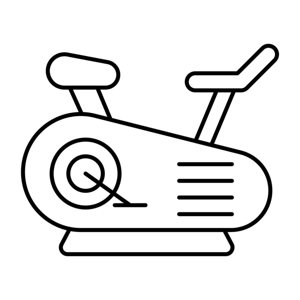 Perfect design icon of ergometer vector