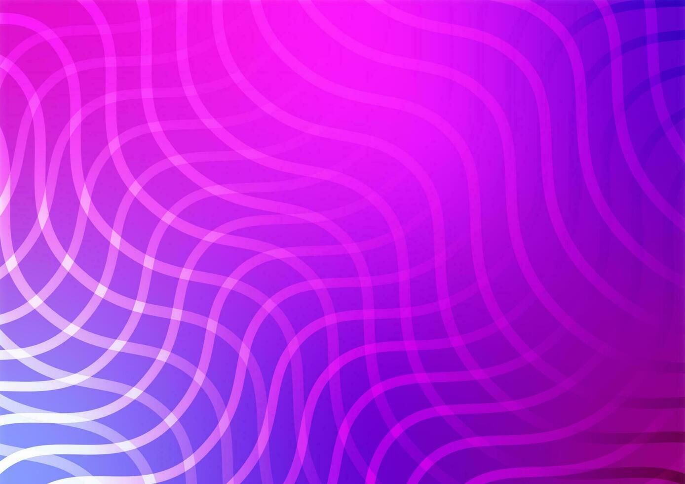 Abstract dynamic line graphic decorating layer purple background vector