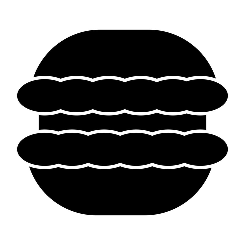 Modern design icon of burger vector