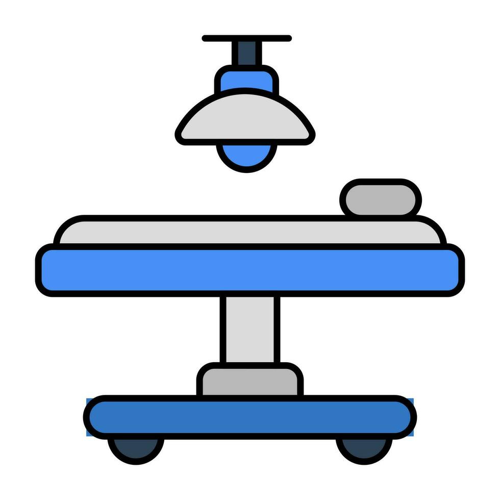 An icon design of operation theater vector