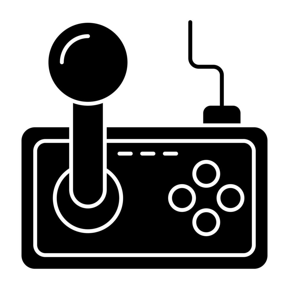 icono de diseño moderno de joystick vector