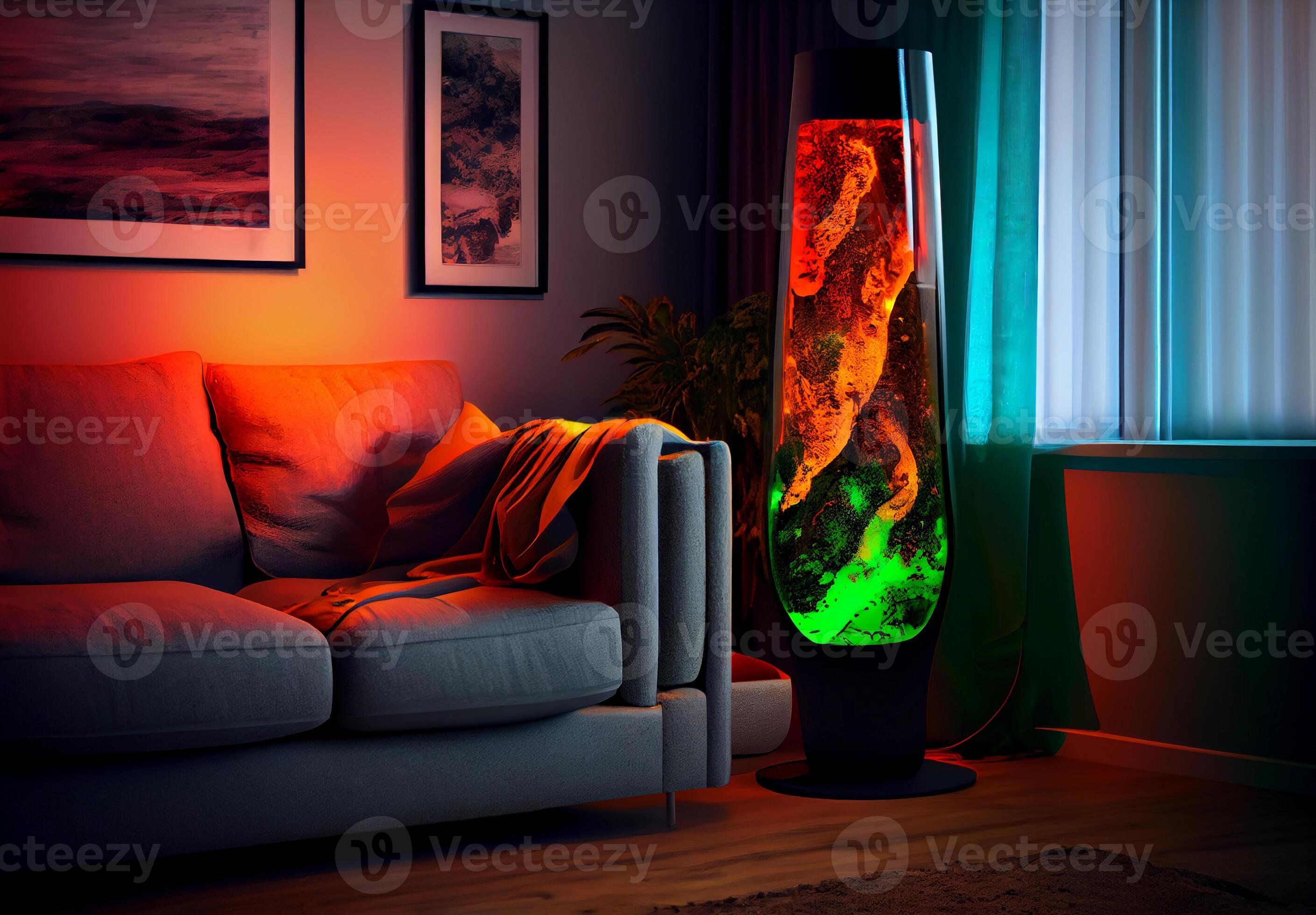 Big Lava Lamp In The Apartment Ai Generated 23896963 Stock Photo At Big Lava Lamp In The Apartment Ai Generated 23896963 Stock Photo At