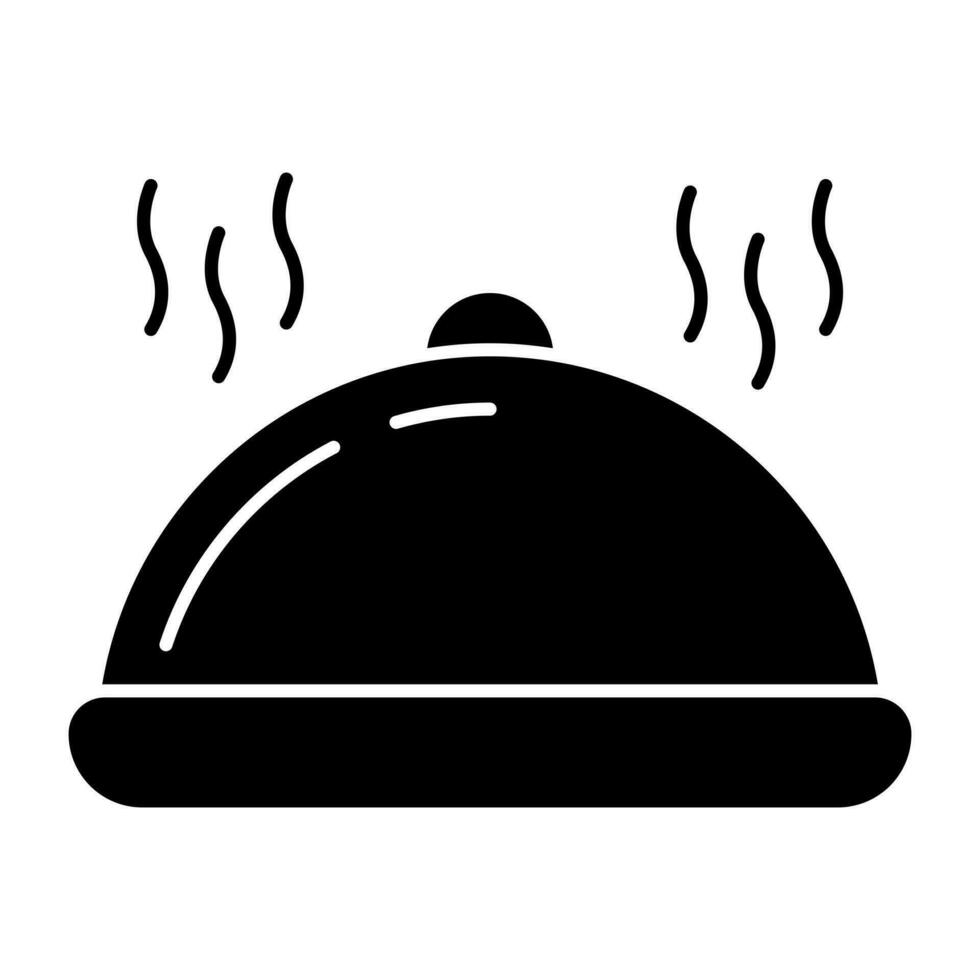 Trendy design icon of cloche vector
