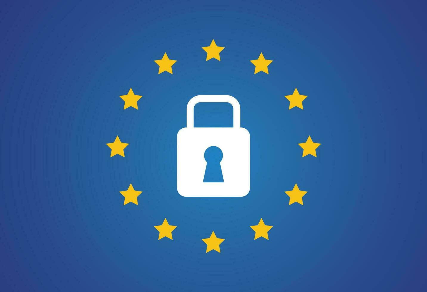 GDPR - General Data Protection Regulation vector