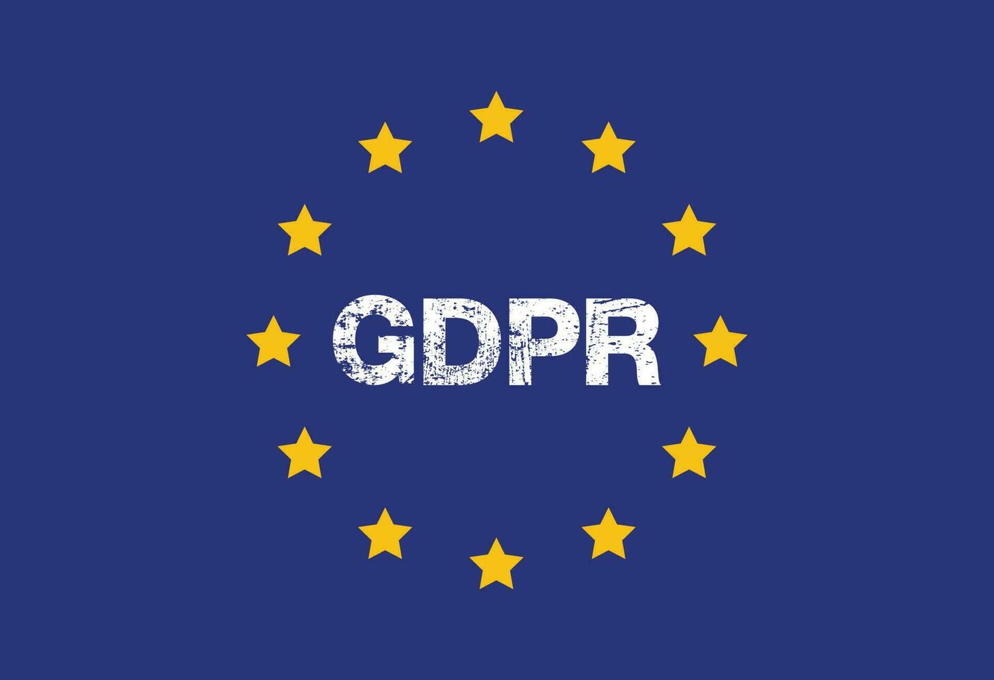 GDPR - General Data Protection Regulation vector