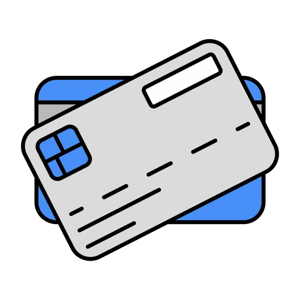 Premium download icon of atm cards vector