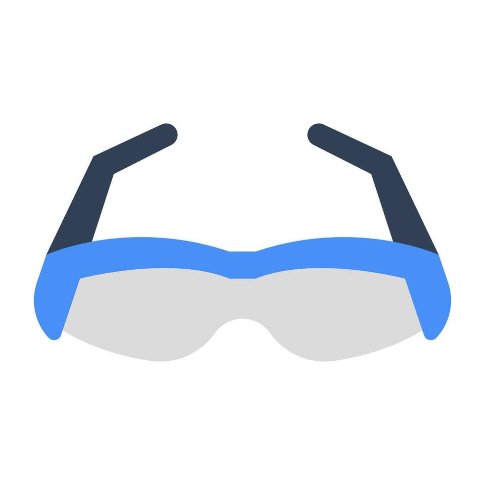 icono de descarga premium de gafas vector