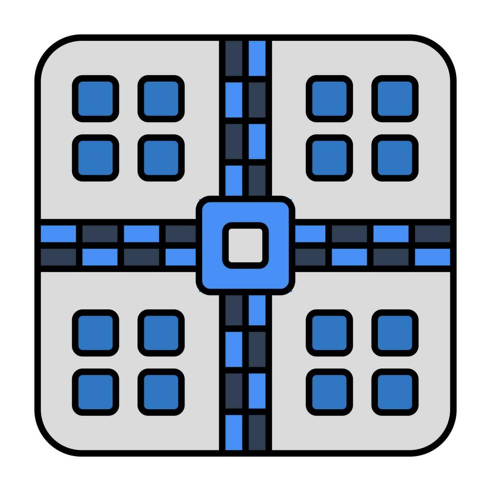 A perfect design icon of ludo board vector