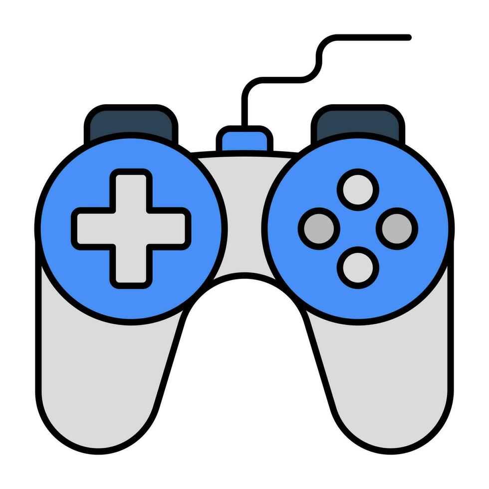 icono de diseño moderno de gamepad vector