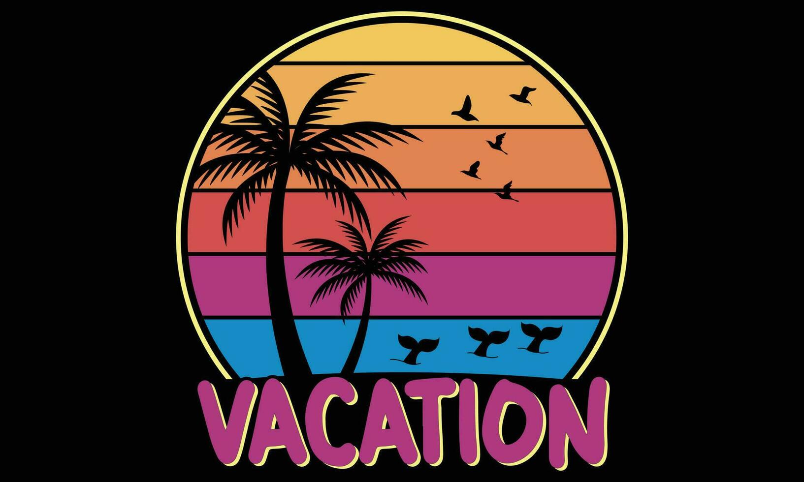 Summer Vacation Loading T-shirt Design Vector, Summer beach Sunshine Vector Print Design Artwork, Take Me To The Sunshine, Beach Paradise Print T-shirt Graphics Design, typography Slogan On Palm Tree