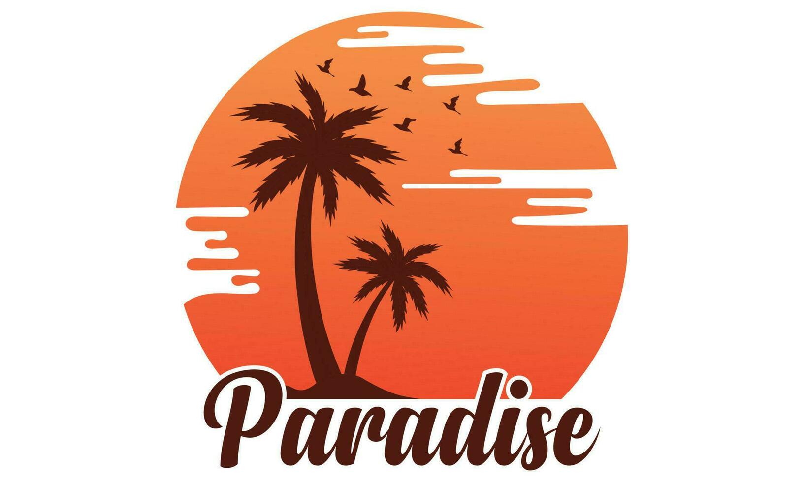 Hawaii paradise T-shirt design vector Illustration summer concept slogan t shirt. Vector illustration design for fashion graphics, t shirt prints etc.Beach shirt , surfing, time for surfing,