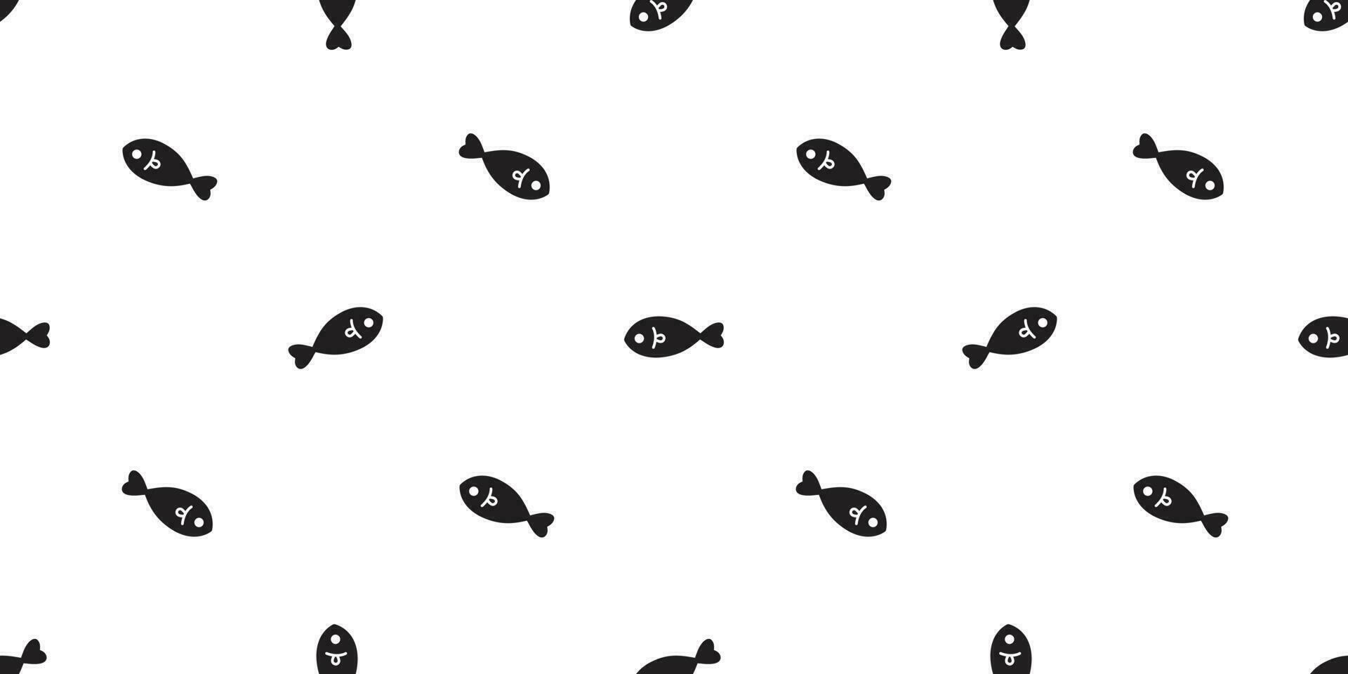 fish seamless pattern vector salmon shark dolphin fin whale ocean sea background repeat wallpaper