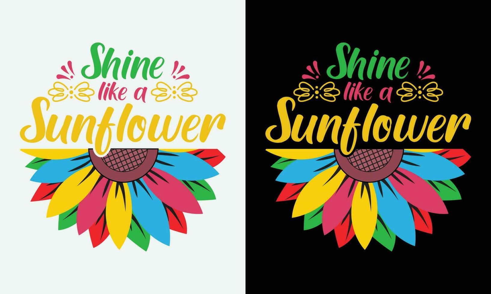 sunflower butterfly T-shirt Design Vector Illustratiin and hand drawn design art sun flower lettering hand drawn vector art sunflower keep life simple sunflower positive quote stationery, Poster