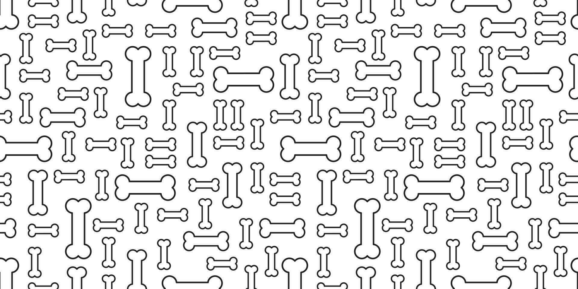 dog bone seamless pattern vector tile repeat background scarf pattren wallpaper isolated