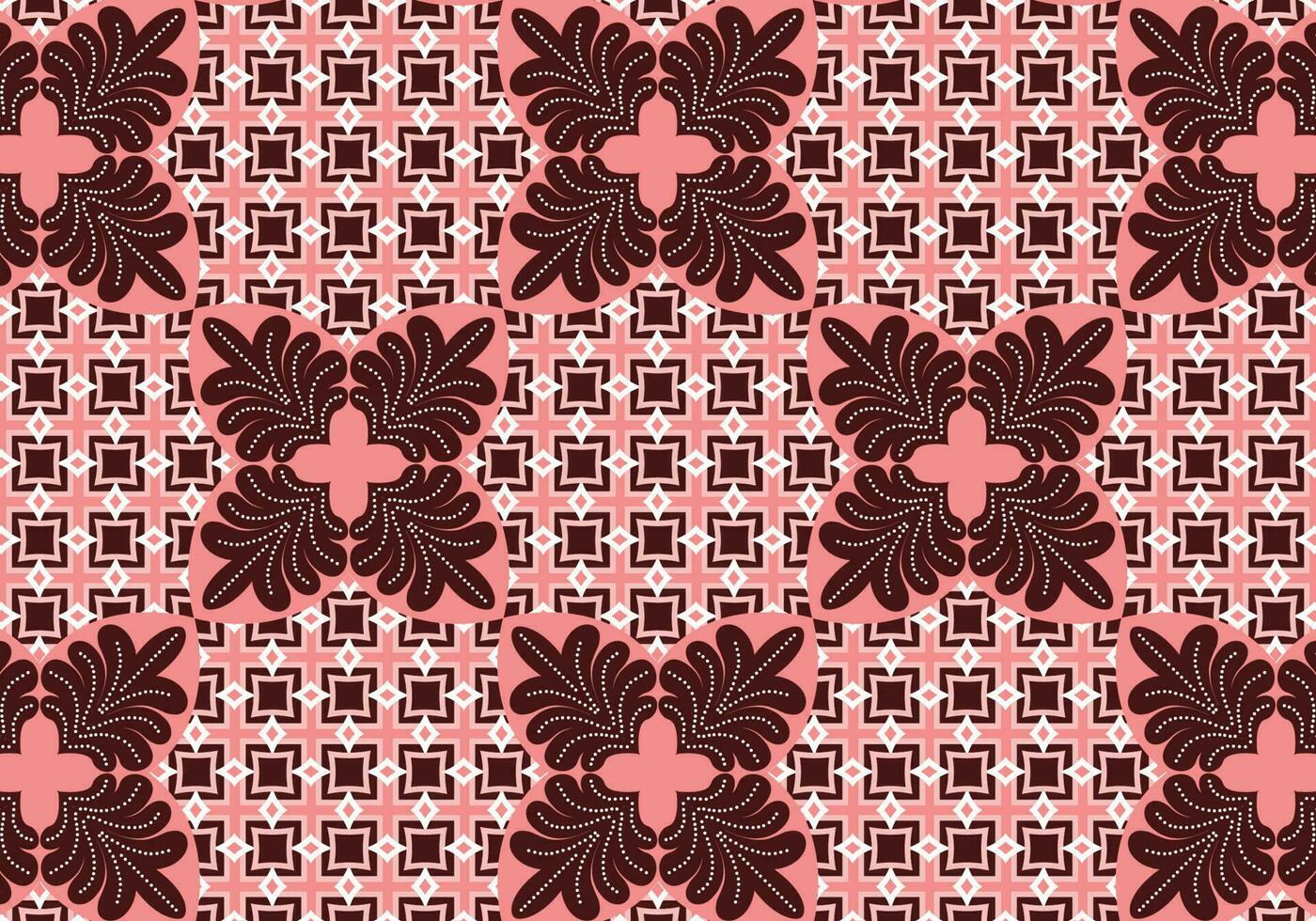 Batik Indonesian is a technique of wax-resist dyeing applied to whole cloth, or cloth made using this technique originated from Indonesia. Batik is made either by drawing dots and lines vector