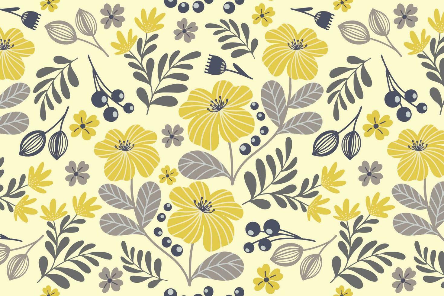 Trendy Flower seamless patterns. Cool abstract and pastel flower design. For fashion fabrics, kids clothes, home decor, quilting, T-shirts, cards and templates, scrapbook and other digital needs vector