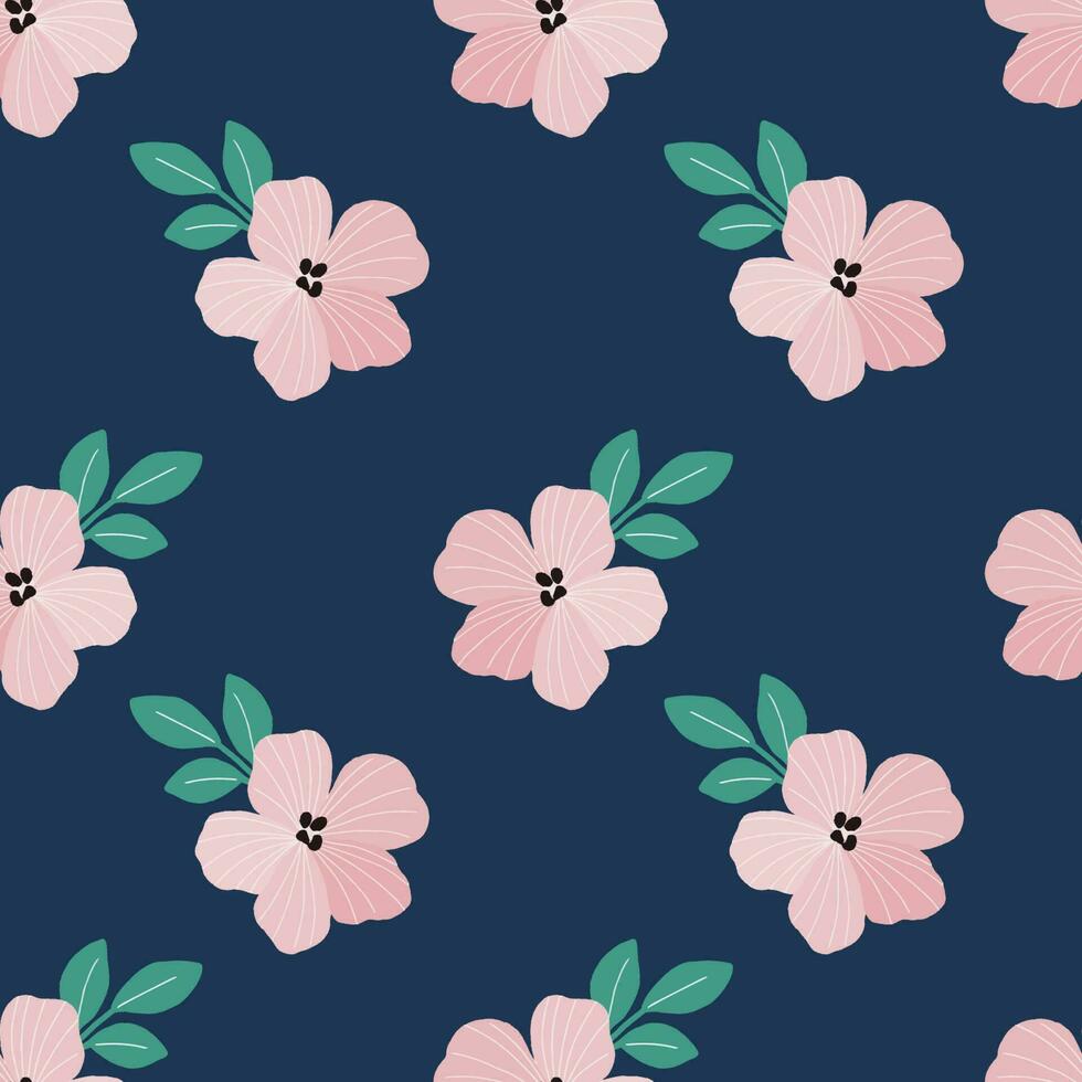 Seamless Flower backgrounds. Hand drawn various shapes and Flower objects. Can be used for printing needs and other digital needs. Contemporary modern trendy vector illustrations.