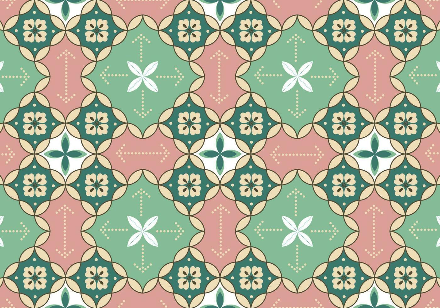 Pattern Batik Indonesian is a technique of wax-resist dyeing applied to whole cloth, or cloth made using this technique originated from Indonesia. Batik is made either by drawing dots and lines vector