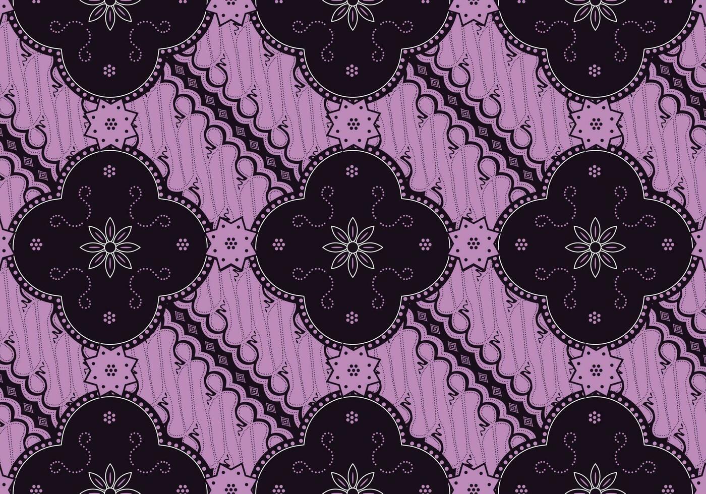 Batik Indonesian is a technique of wax-resist dyeing applied to whole cloth, or cloth made using this technique originated from Indonesia. Batik is made either by drawing dots and lines vector