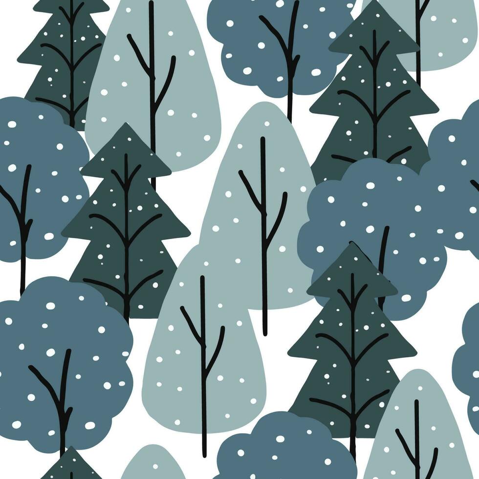 Trendy winter seamless patterns. Cool abstract and winter design. For fashion fabrics, kids clothes, home decor, quilting, T-shirts, cards and templates, scrapbook and other digital needs vector