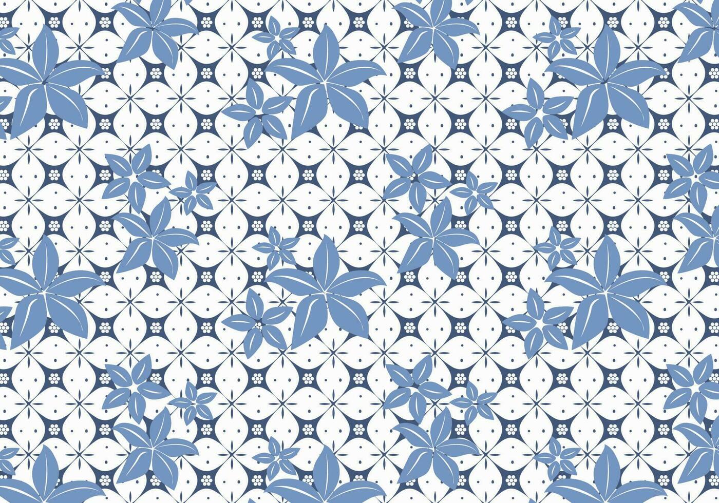 Pattern Batik Indonesian is a technique of wax-resist dyeing applied to whole cloth, or cloth made using this technique originated from Indonesia. Batik is made either by drawing dots and lines vector
