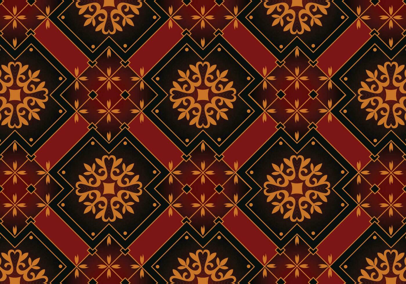 Batik Pattern Indonesian is a technique of wax-resist dyeing applied to whole cloth, or cloth made using this technique originated from Indonesia. Batik is made either by drawing dots and lines vector