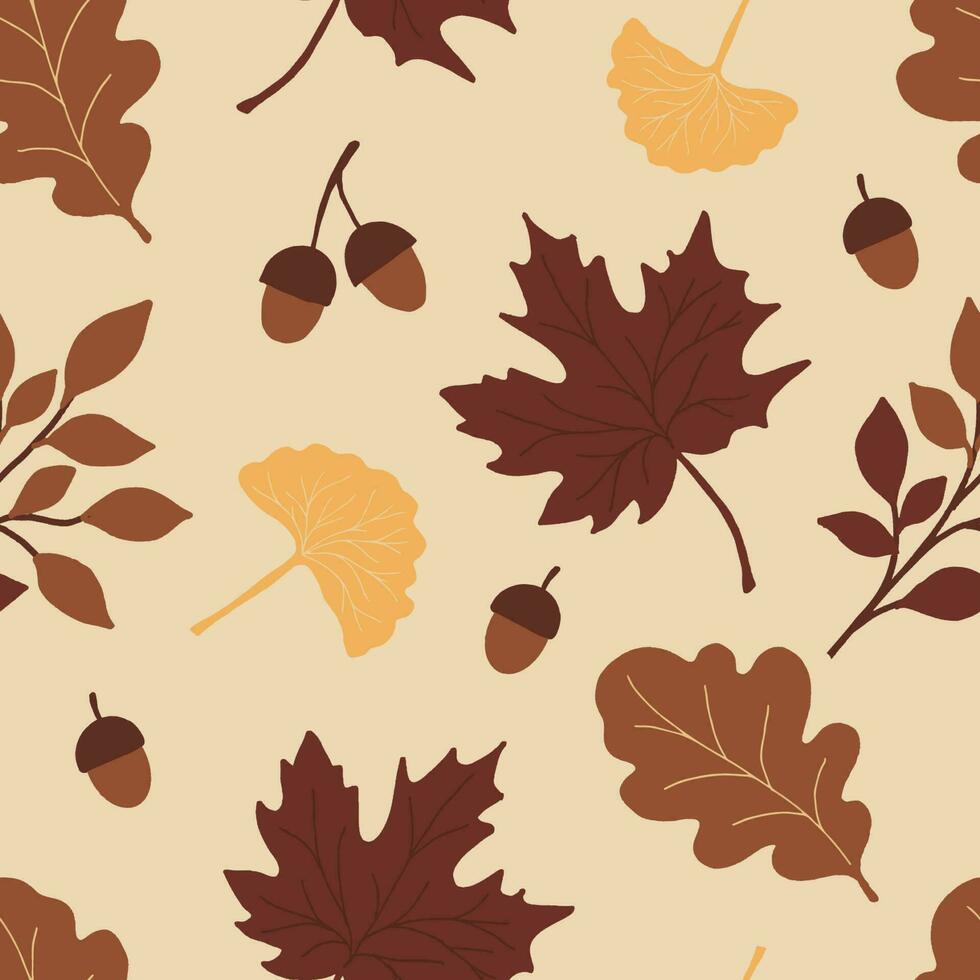 Trendy seamless patterns. Cool abstract and autumn design. For fashion fabrics, kids clothes, home decor, quilting, T-shirts, cards and templates, scrapbook and other digital needs vector