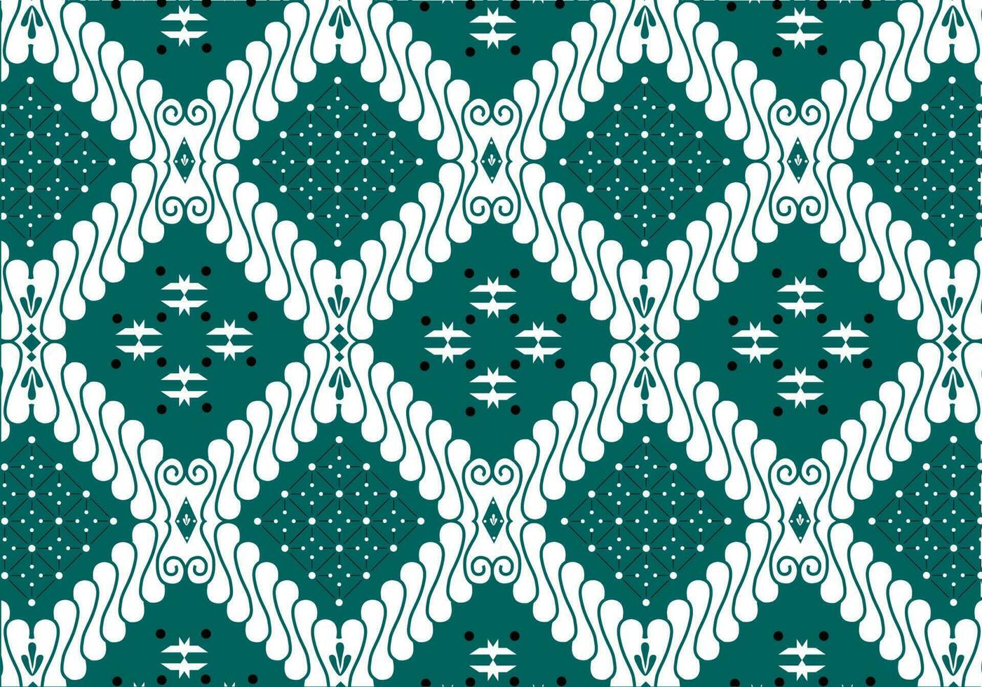 Batik Indonesian is a technique of wax-resist dyeing applied to whole cloth, or cloth made using this technique originated from Indonesia. Batik is made either by drawing dots and lines vector