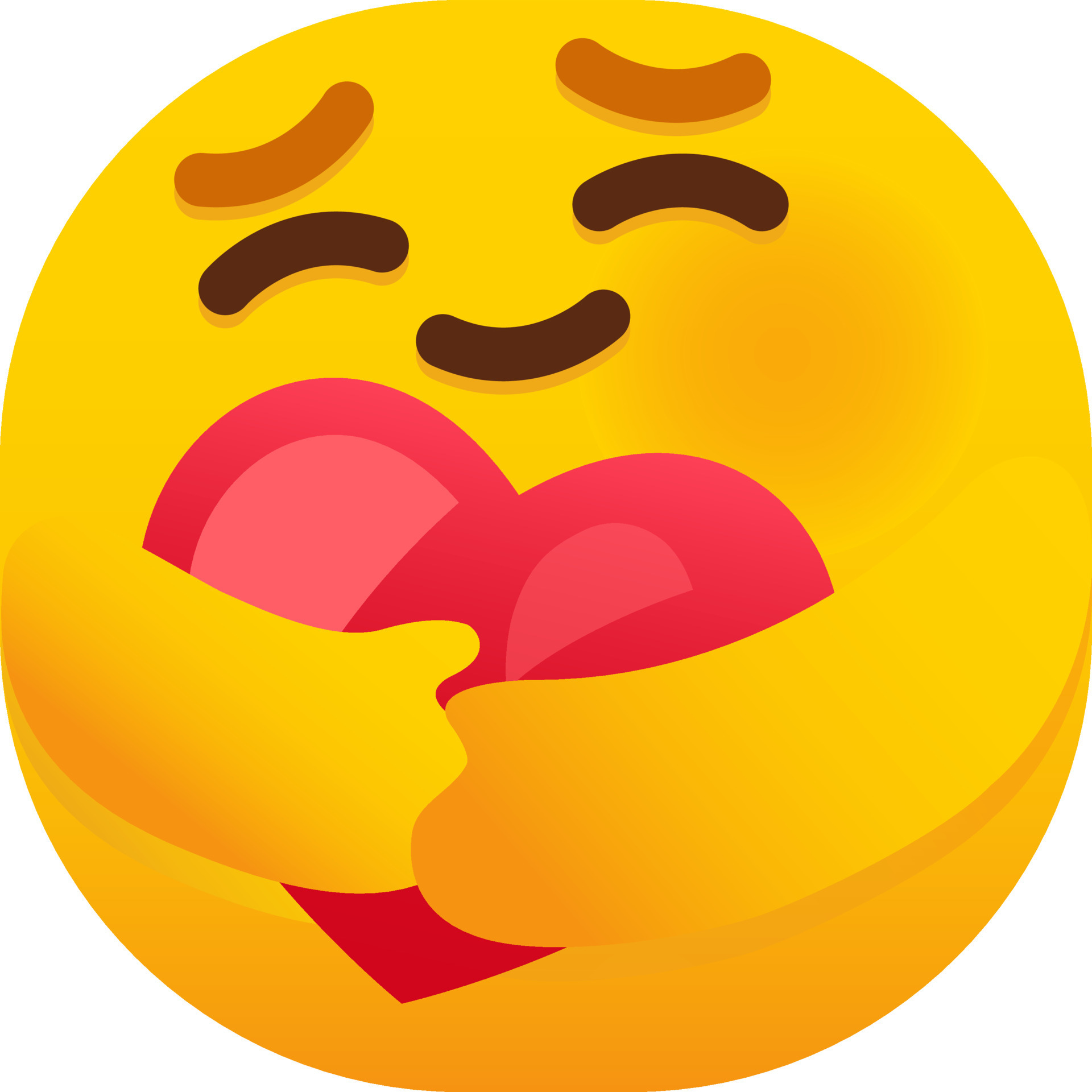 care emoticon face vector 23899190 Vector Art at Vecteezy
