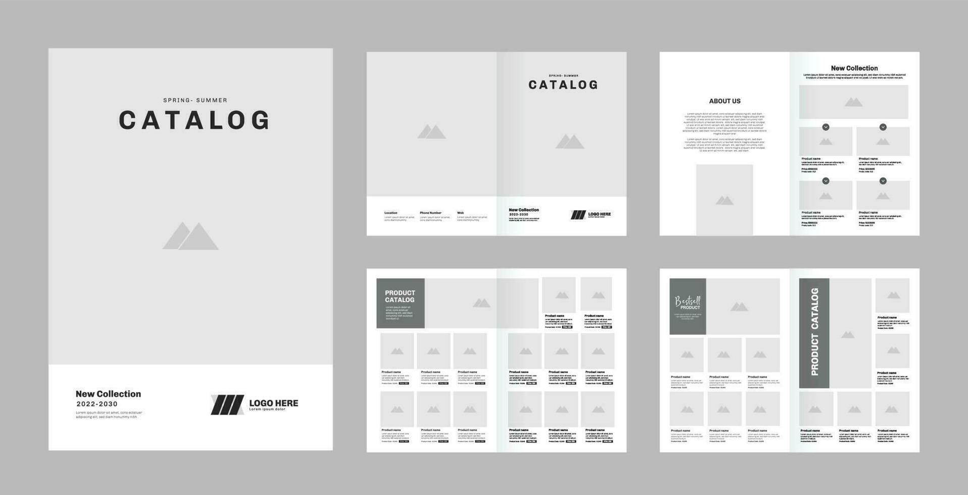 Catalog and product catalogue for your business. vector