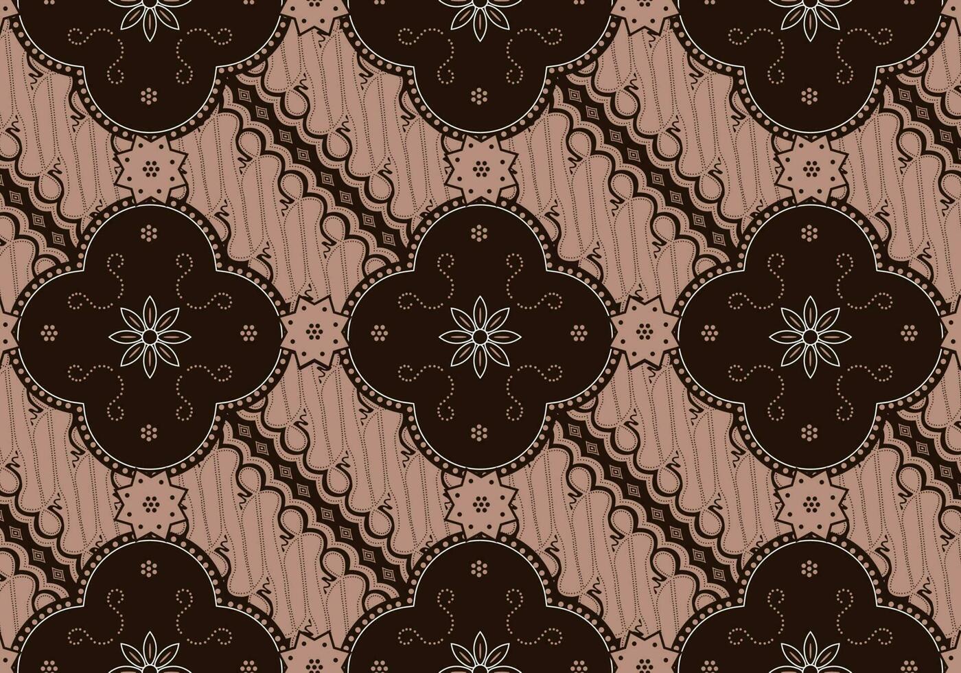 Batik Indonesian is a technique of wax-resist dyeing applied to whole cloth, or cloth made using this technique originated from Indonesia. Batik is made either by drawing dots and lines vector