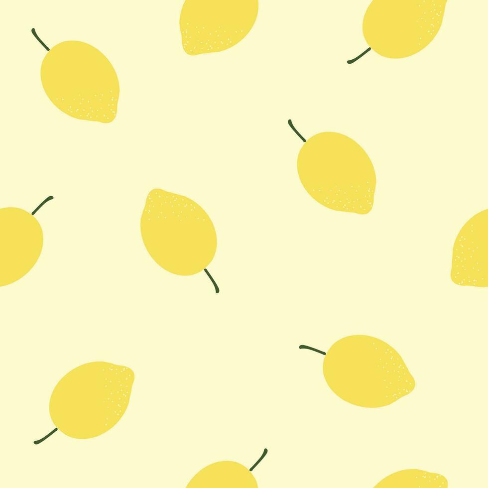 Lemon seamless patterns. Cool abstract and yellow design object . For fashion fabrics, kids clothes, home decor, quilting, T-shirts, cards and templates, scrapbook and other digital needs vector