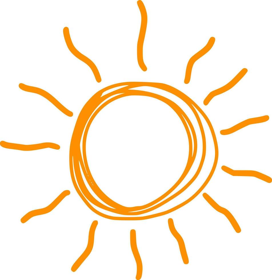 sun, abstract, vector, design, illustration, graphic, clipart vector