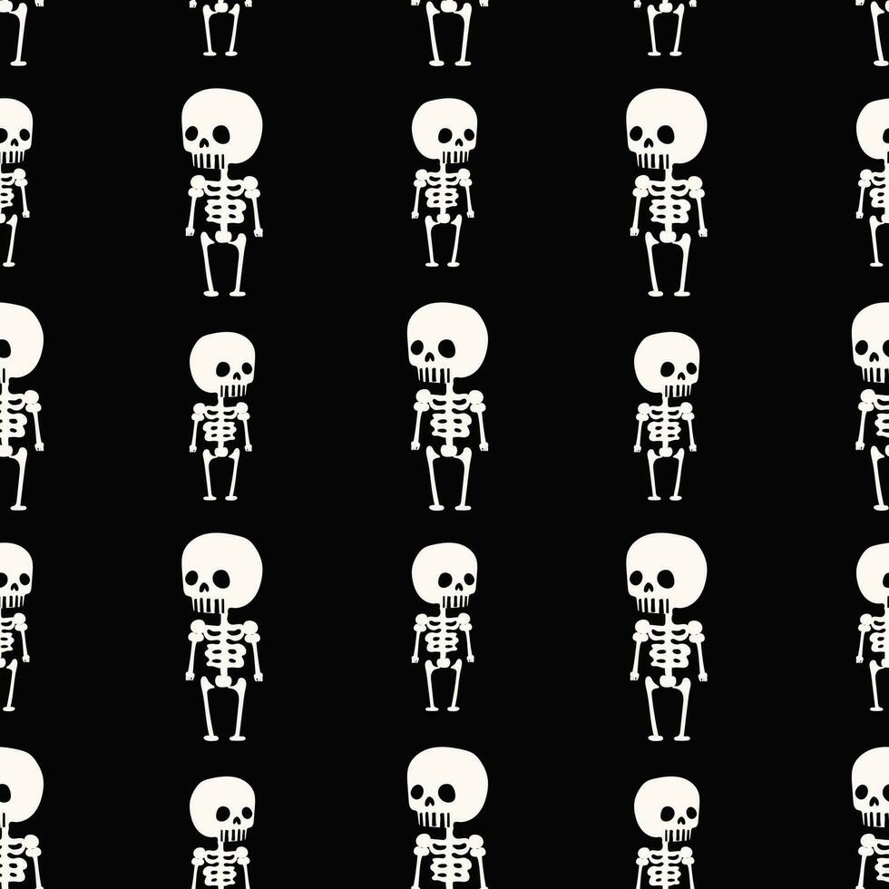 esqueletos en negro antecedentes. vector