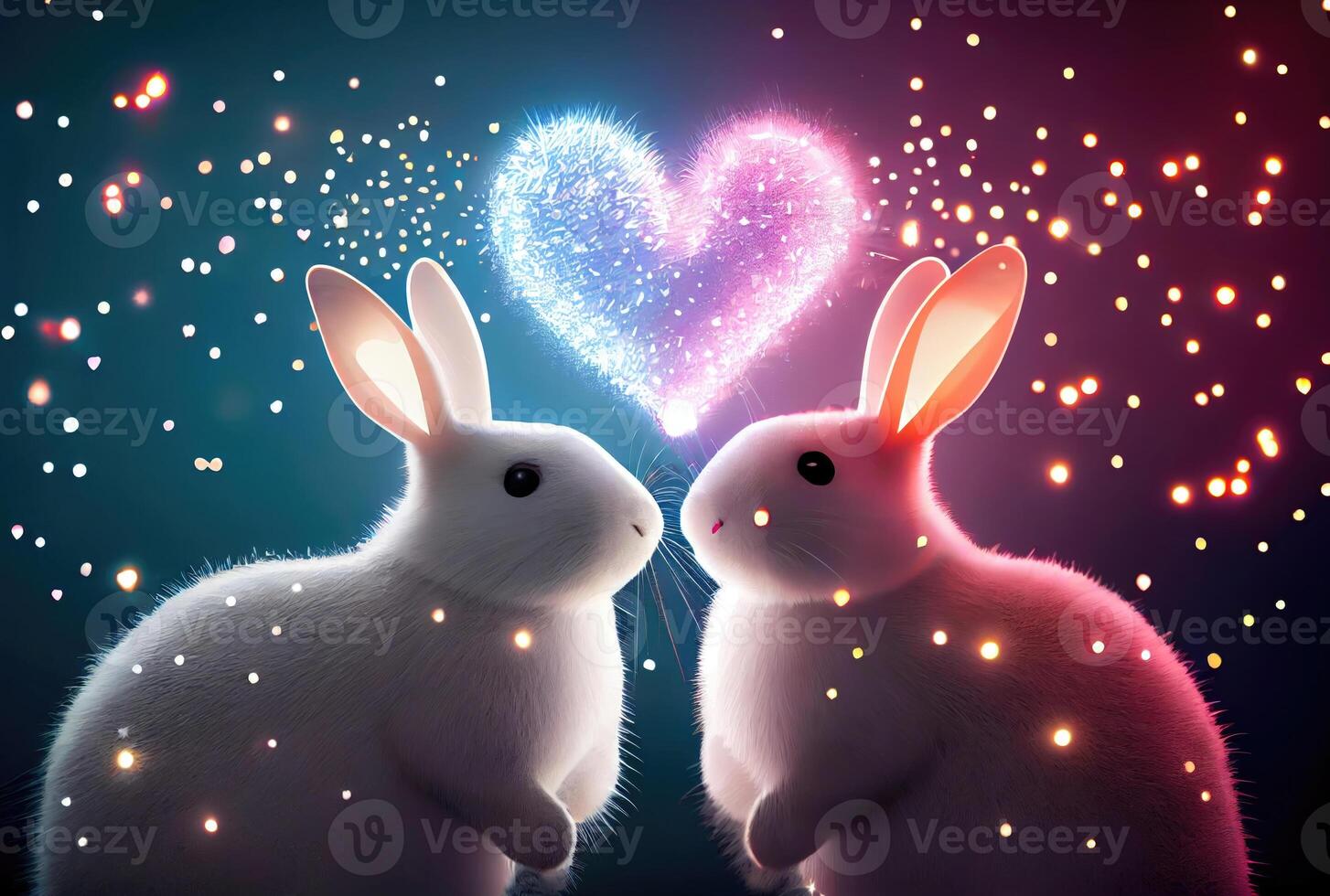 Wallpaper : bunnies, love, couple, heart, families, balloon, Valentine,  calico, critters, rabbits, amore, sylvanian 2300x1670 - - 959208 - HD  Wallpapers - WallHere