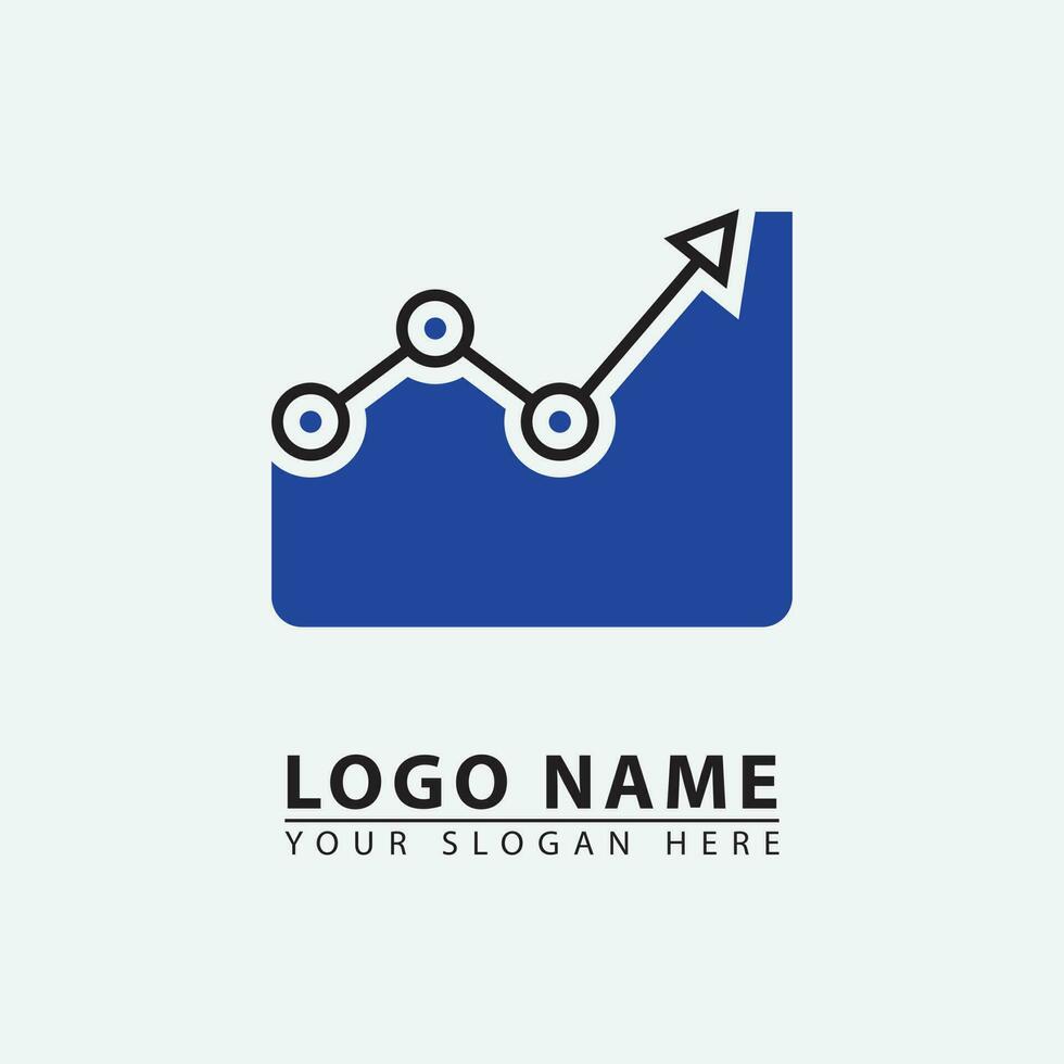 presentation business icon logo vector