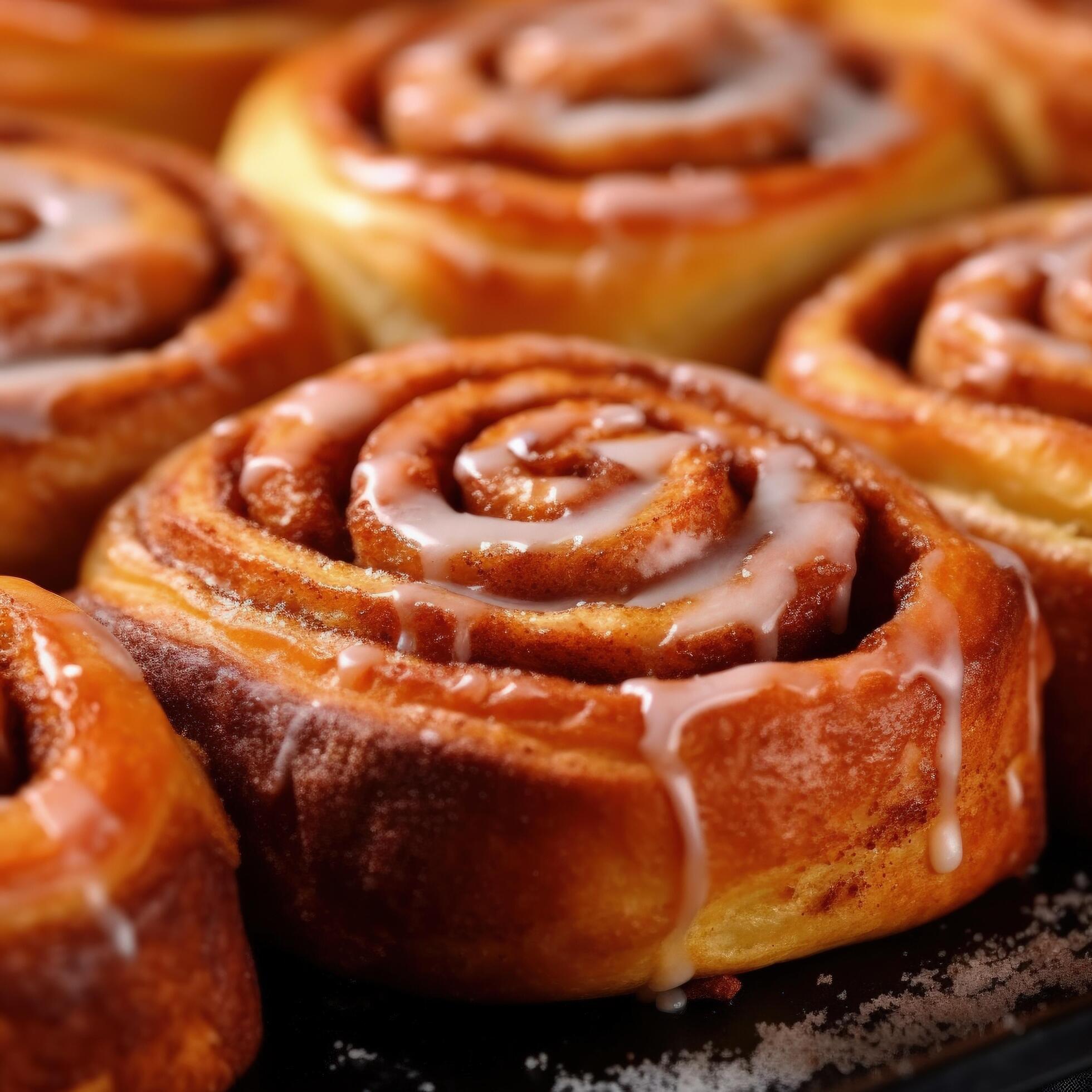 Cinnamon rolls Illustration 23902395 Stock Photo at Vecteezy
