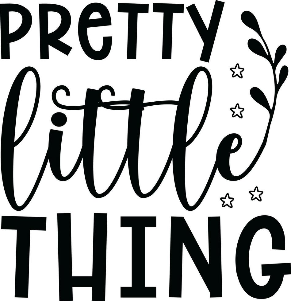 pretty little thing 23902883 Vector Art at Vecteezy