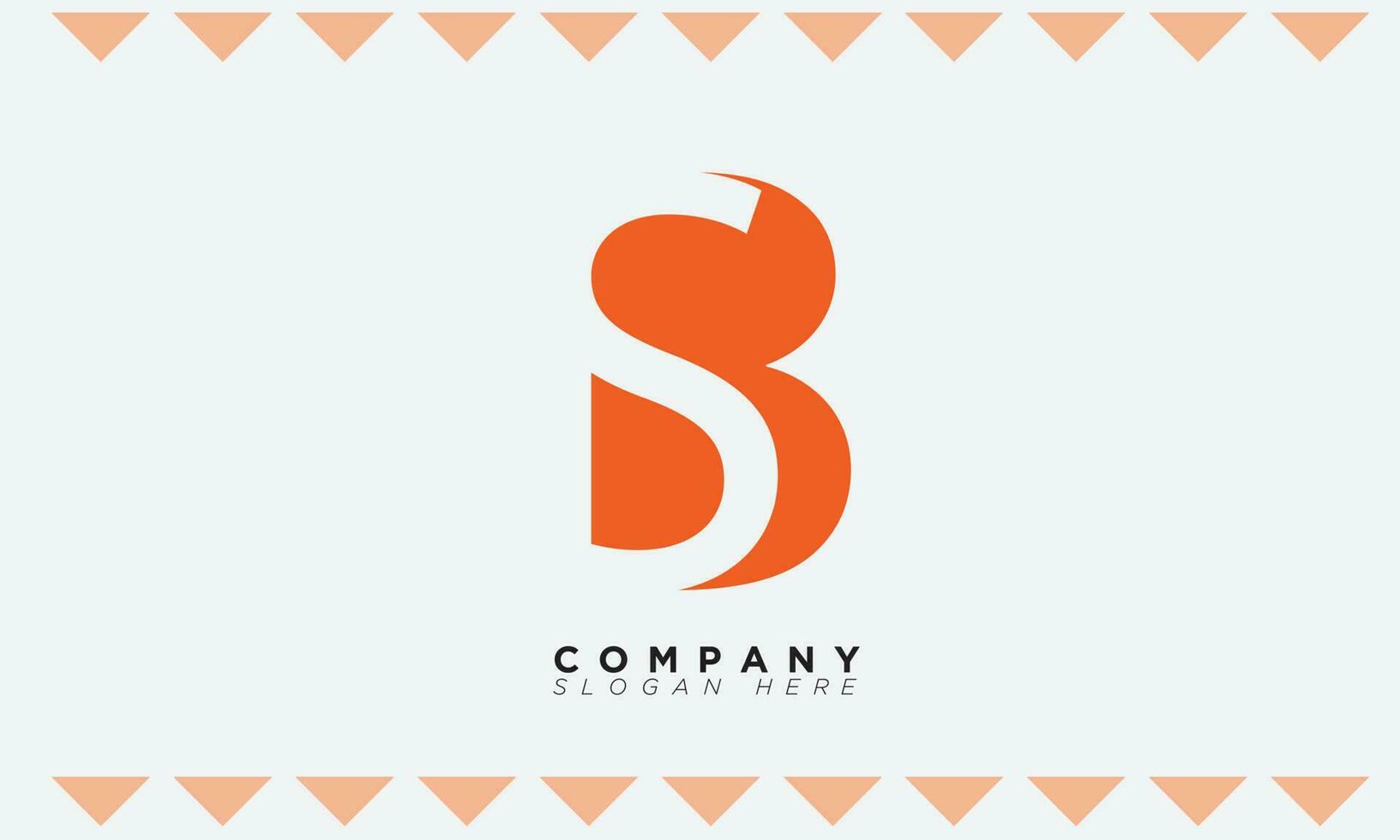 SB Alphabet letters Initials Monogram logo BS, S and B vector